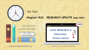 Read more about the article What’s New in aHUS Research: SEPT 2024 Edition